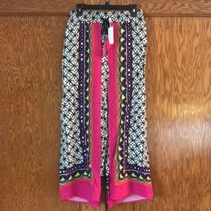 Trina Turk Tanzania Scarf Cover-Up Pants Sizes S M and L NWT